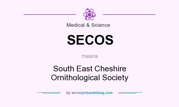 What does SECOS mean? It stands for South East Cheshire Ornithological Society