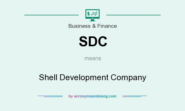 What does SDC mean? It stands for Shell Development Company