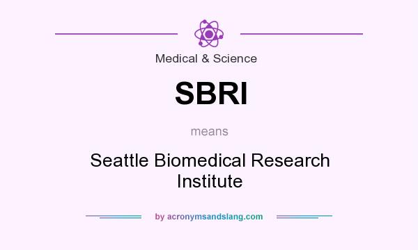 What does SBRI mean? It stands for Seattle Biomedical Research Institute