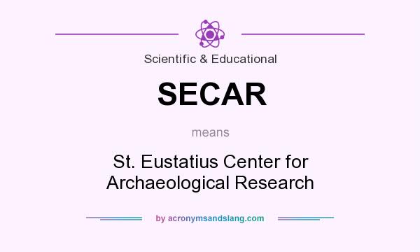 What does SECAR mean? It stands for St. Eustatius Center for Archaeological Research