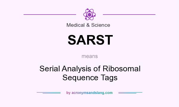 What does SARST mean? It stands for Serial Analysis of Ribosomal Sequence Tags