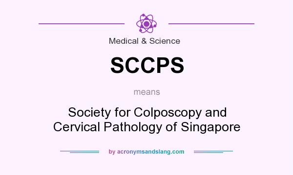 What does SCCPS mean? It stands for Society for Colposcopy and Cervical Pathology of Singapore