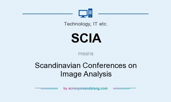 What does SCIA mean? It stands for Scandinavian Conferences on Image Analysis