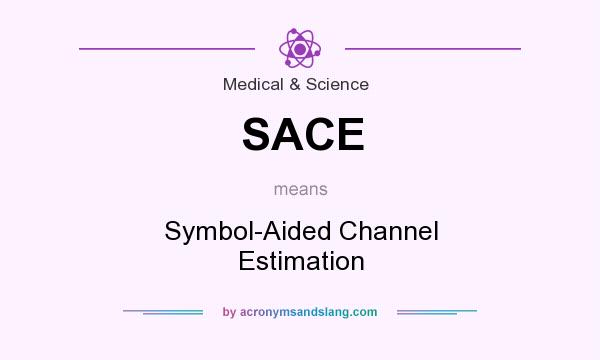 What does SACE mean? It stands for Symbol-Aided Channel Estimation