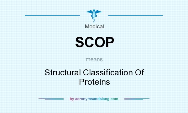 What does SCOP mean? It stands for Structural Classification Of Proteins