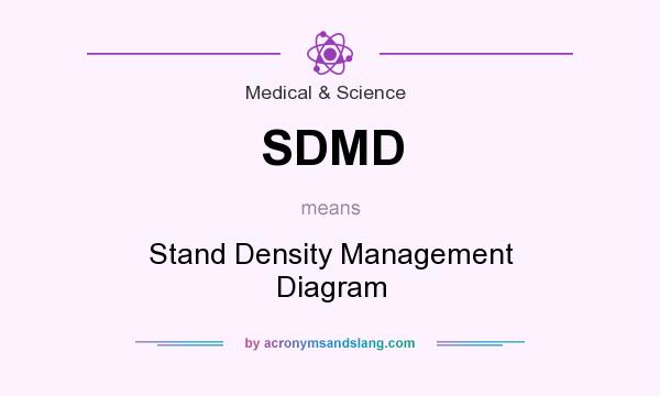 What does SDMD mean? It stands for Stand Density Management Diagram