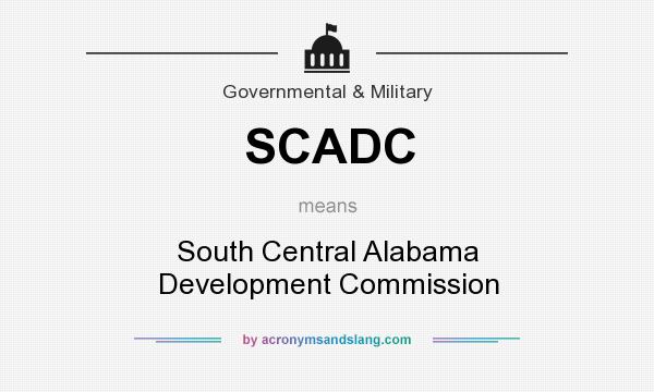What does SCADC mean? It stands for South Central Alabama Development Commission