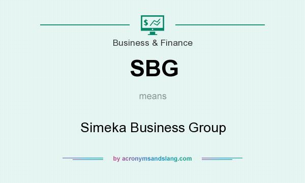 What does SBG mean? It stands for Simeka Business Group