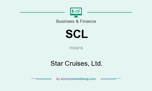 What does SCL mean? It stands for Star Cruises, Ltd.