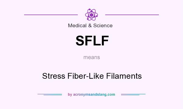 What does SFLF mean? It stands for Stress Fiber-Like Filaments