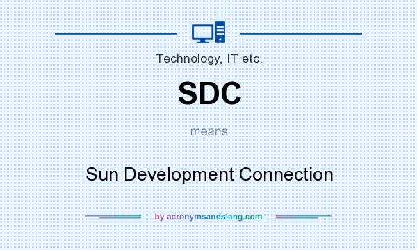 What does SDC mean? It stands for Sun Development Connection