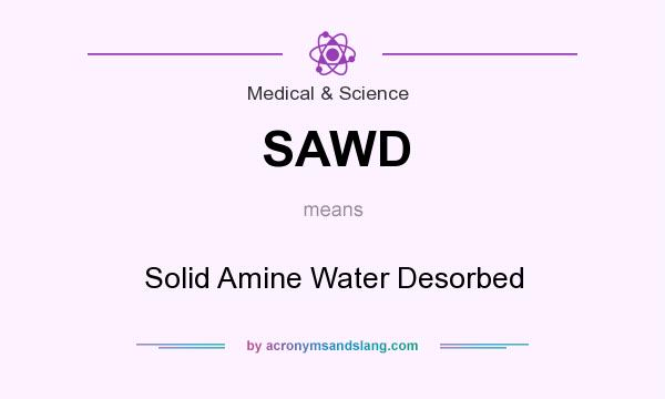 What does SAWD mean? It stands for Solid Amine Water Desorbed