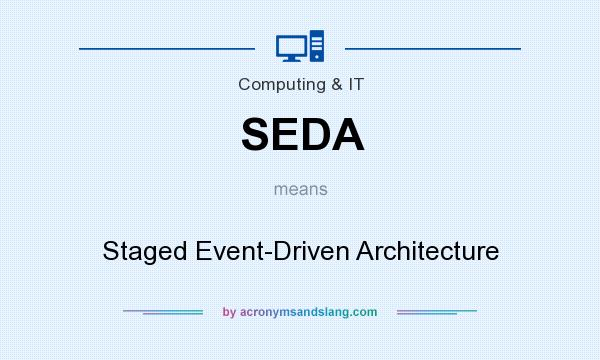 What does SEDA mean? It stands for Staged Event-Driven Architecture