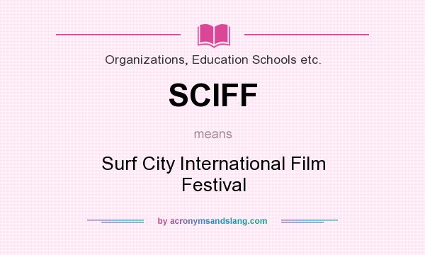 What does SCIFF mean? It stands for Surf City International Film Festival