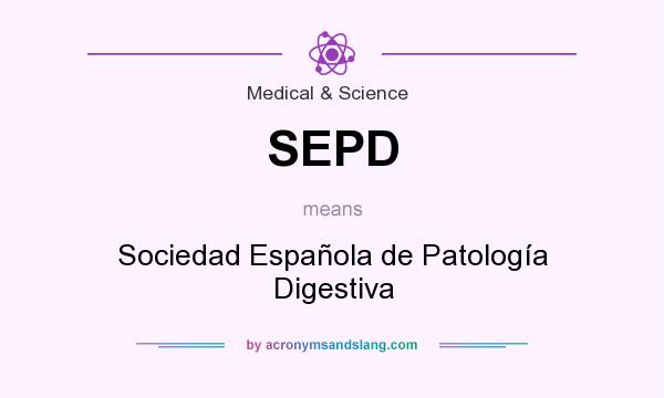 What does SEPD mean? It stands for Sociedad Española de Patología Digestiva