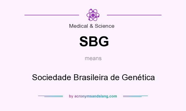 What does SBG mean? It stands for Sociedade Brasileira de Genética