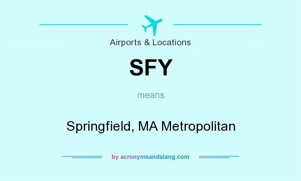 What does SFY mean? It stands for Springfield, MA Metropolitan