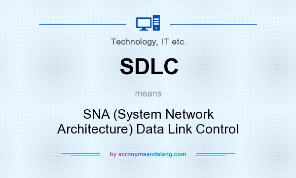 What does SDLC mean? It stands for SNA (System Network Architecture) Data Link Control