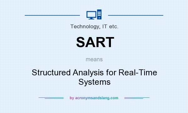 What does SART mean? It stands for Structured Analysis for Real-Time Systems