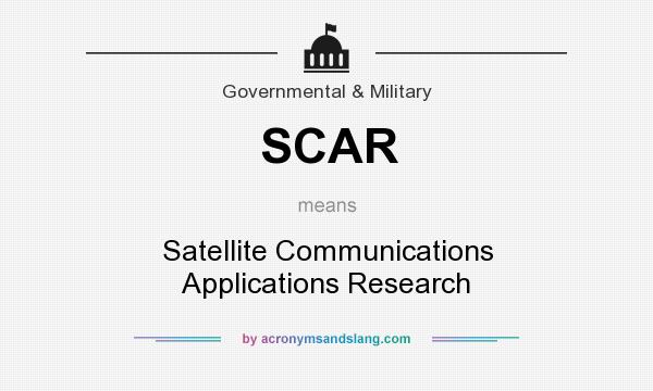 What does SCAR mean? It stands for Satellite Communications Applications Research