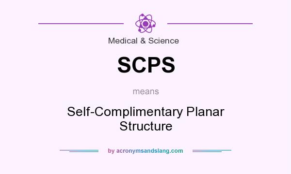 What does SCPS mean? It stands for Self-Complimentary Planar Structure