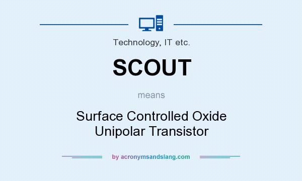 What does SCOUT mean? It stands for Surface Controlled Oxide Unipolar Transistor