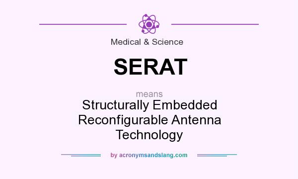 What does SERAT mean? It stands for Structurally Embedded Reconfigurable Antenna Technology