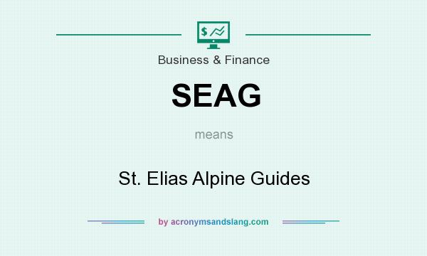 What does SEAG mean? It stands for St. Elias Alpine Guides