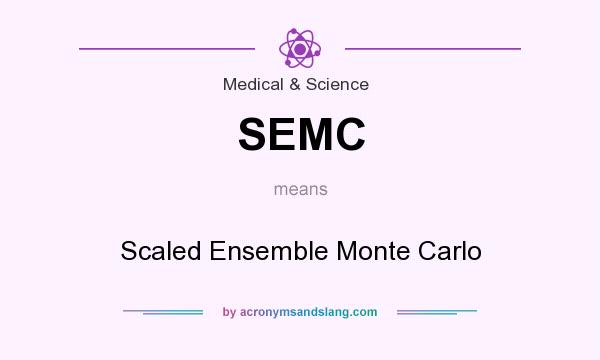 What does SEMC mean? It stands for Scaled Ensemble Monte Carlo