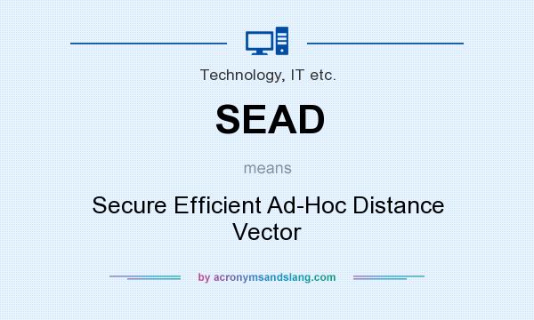 What does SEAD mean? It stands for Secure Efficient Ad-Hoc Distance Vector