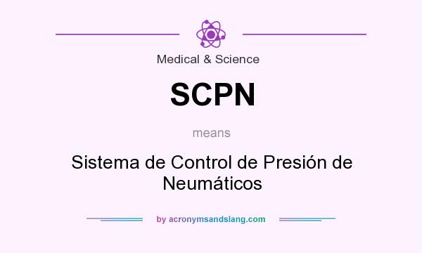 What does SCPN mean? It stands for Sistema de Control de Presión de Neumáticos