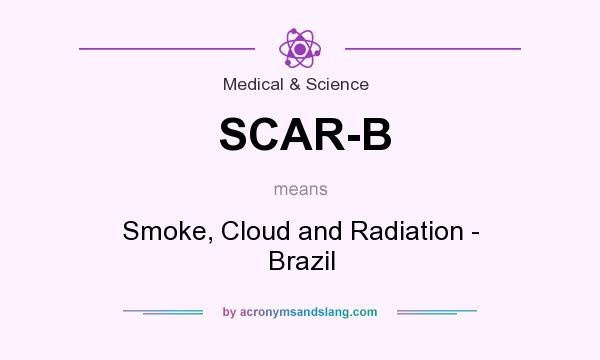 What does SCAR-B mean? It stands for Smoke, Cloud and Radiation - Brazil