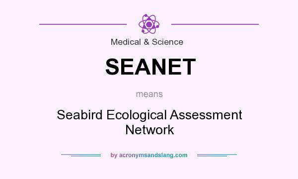 What does SEANET mean? It stands for Seabird Ecological Assessment Network