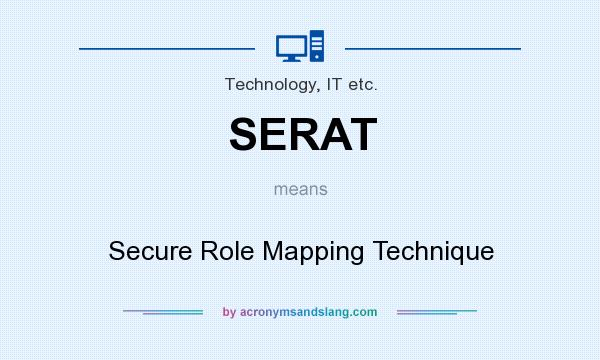 What does SERAT mean? It stands for Secure Role Mapping Technique