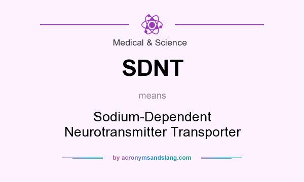 What does SDNT mean? It stands for Sodium-Dependent Neurotransmitter Transporter