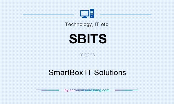 What does SBITS mean? It stands for SmartBox IT Solutions