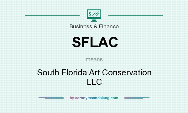 What does SFLAC mean? It stands for South Florida Art Conservation LLC