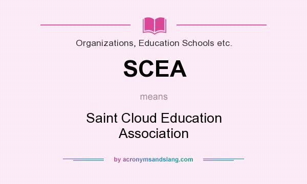 What does SCEA mean? It stands for Saint Cloud Education Association