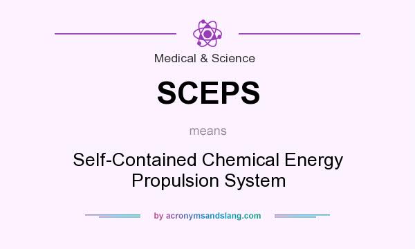 What does SCEPS mean? It stands for Self-Contained Chemical Energy Propulsion System