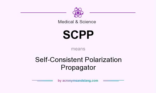 What does SCPP mean? It stands for Self-Consistent Polarization Propagator