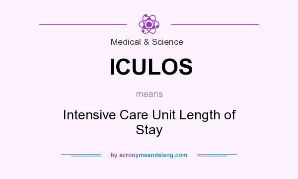 What does ICULOS mean? It stands for Intensive Care Unit Length of Stay