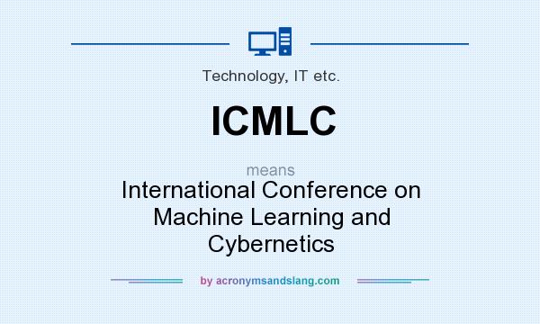 What does ICMLC mean? It stands for International Conference on Machine Learning and Cybernetics