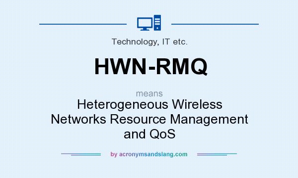 What does HWN-RMQ mean? It stands for Heterogeneous Wireless Networks Resource Management and QoS