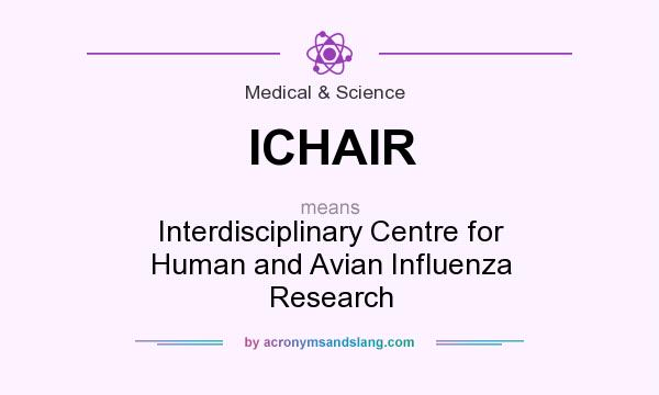 What does ICHAIR mean? It stands for Interdisciplinary Centre for Human and Avian Influenza Research