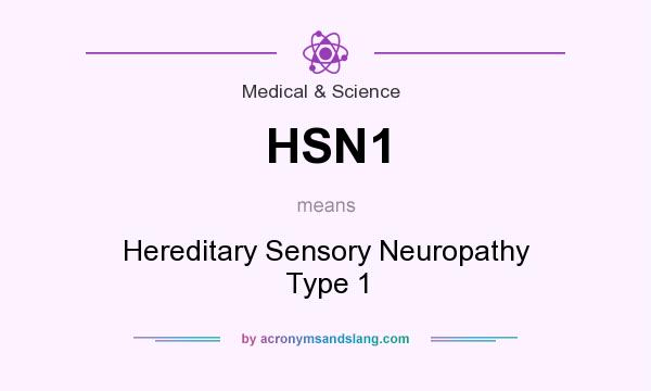 What does HSN1 mean? It stands for Hereditary Sensory Neuropathy Type 1