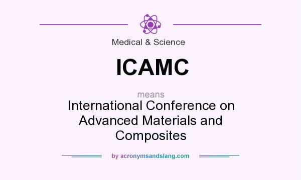 What does ICAMC mean? It stands for International Conference on Advanced Materials and Composites