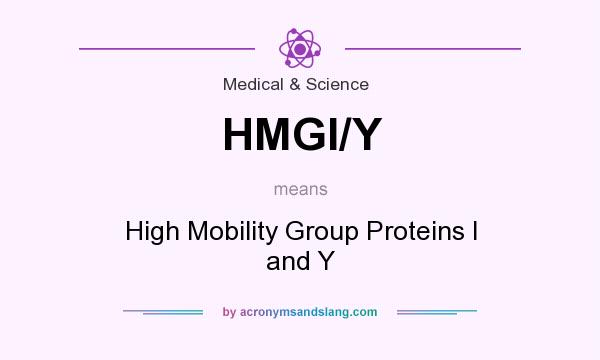 What does HMGI/Y mean? It stands for High Mobility Group Proteins I and Y