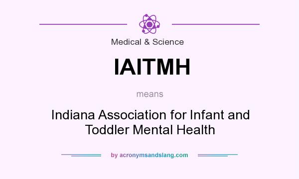 What does IAITMH mean? It stands for Indiana Association for Infant and Toddler Mental Health