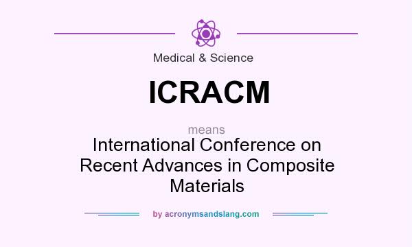 What does ICRACM mean? It stands for International Conference on Recent Advances in Composite Materials