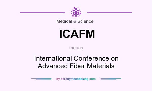 What does ICAFM mean? It stands for International Conference on Advanced Fiber Materials